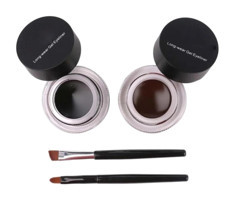 MST Cosmetic Suya Dayanıklı Işıltılı Siyah Jel Eyeliner