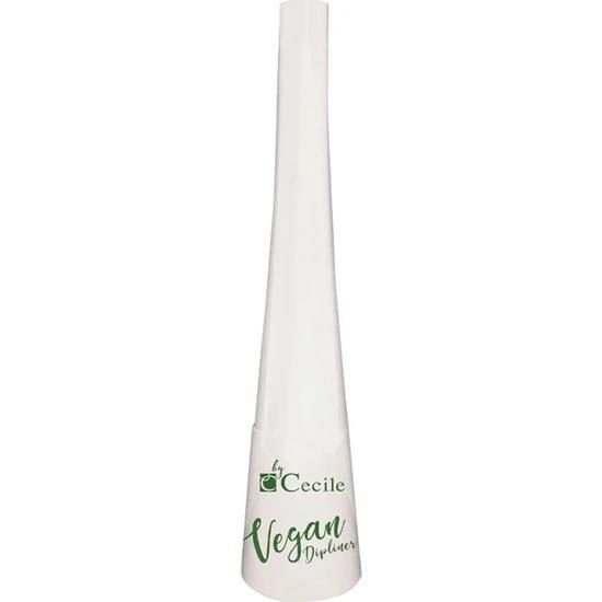 Cecile Saten Siyah Likit Eyeliner