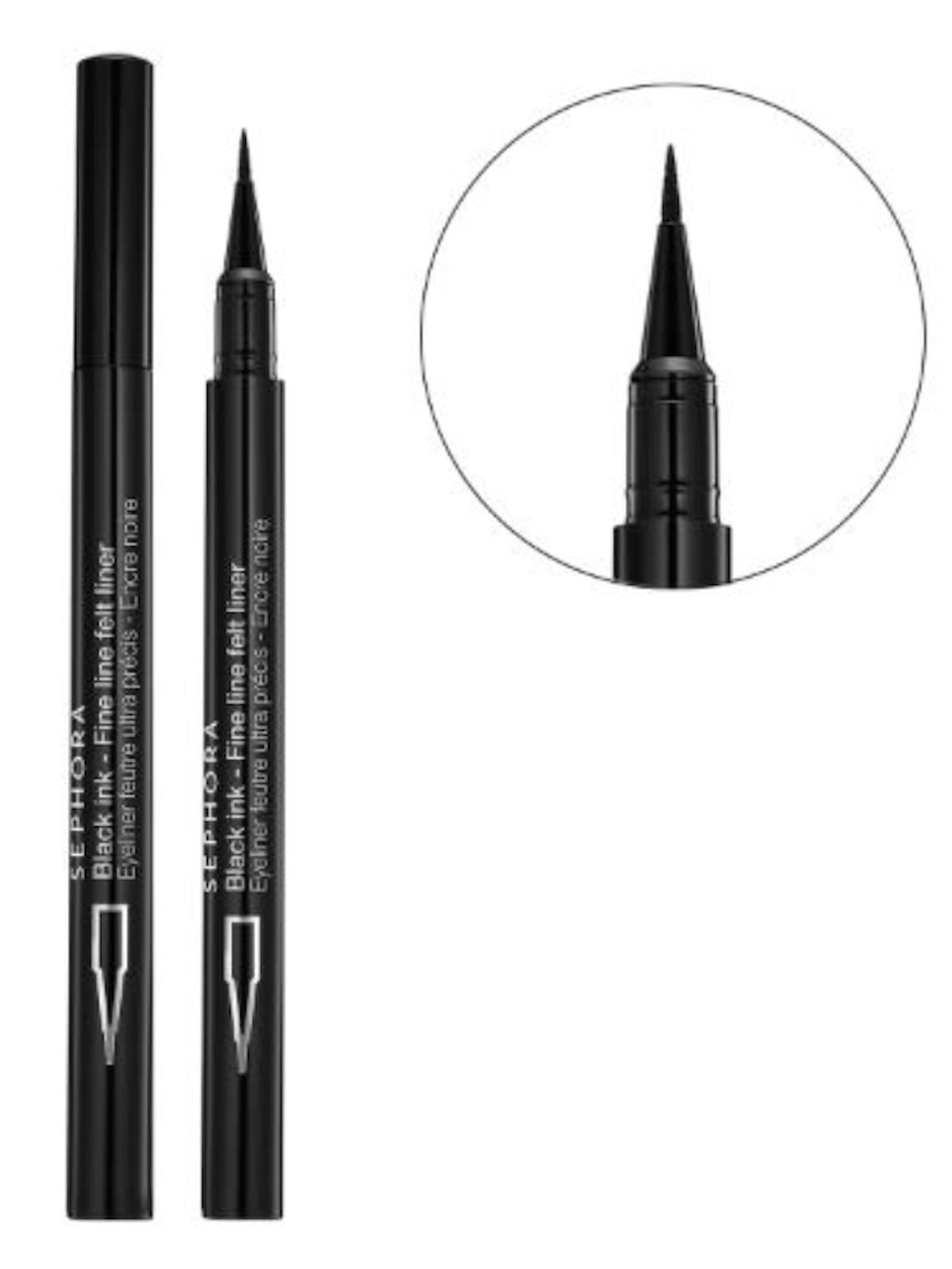 Sephora Collection Suya Dayanıklı Mat Siyah Kalıcı Likit Eyeliner