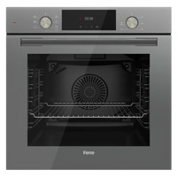 Ferre QMS63CPR Flowart 78 lt A Enerji Sınıfı Ankastre Fırın Gri
