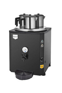 Remta DE10S Otomatik Paslanmaz Çelik Demlikli 3000 W Işıklı Paslanmaz Çelik Inox Çay Makinesi