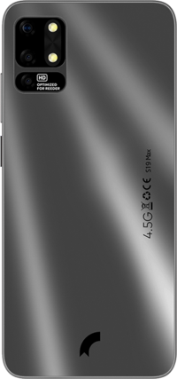 Reeder S19 Max 128 Gb Hafıza 4 Gb Ram 6.51 İnç 13 MP Ips Lcd Ekran Android Akıllı Cep Telefonu Siyah