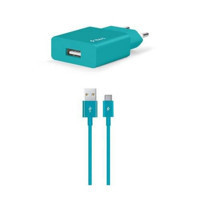 Ttec Universal Type-C Kablolu Hızlı Şarj Aleti Turkuaz