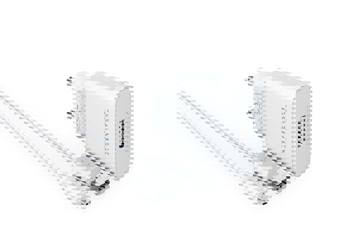 Dramex D26m Universal Micro USB Kablolu Hızlı Şarj Aleti Beyaz