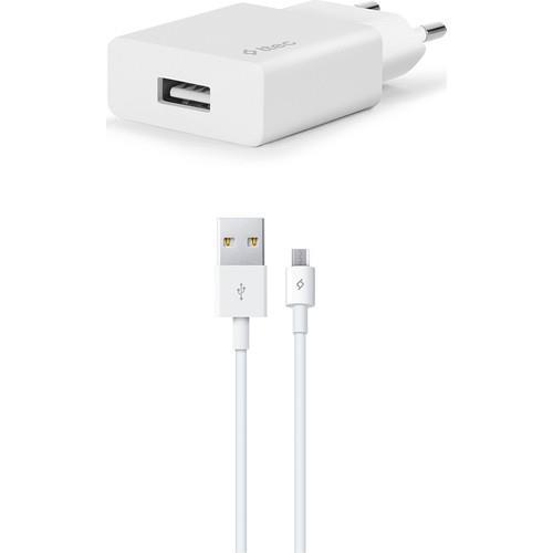 Ttec 2SCS20MB Universal Micro USB Kablolu 10.5 W 2.1 Amper Hızlı Şarj Aleti Beyaz