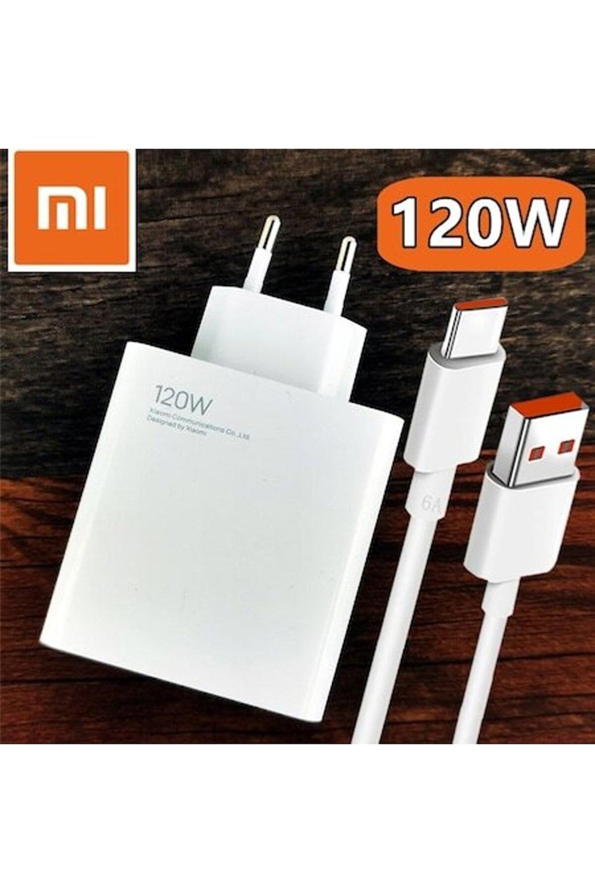Xiaomi Xiaomi Type-C Kablolu 120 W Hızlı Şarj Aleti Beyaz