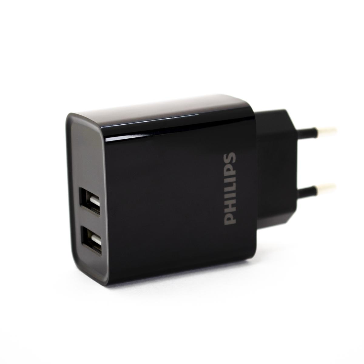 Philips DLP2610/12 Universal Kablolu Hızlı Şarj Aleti Siyah