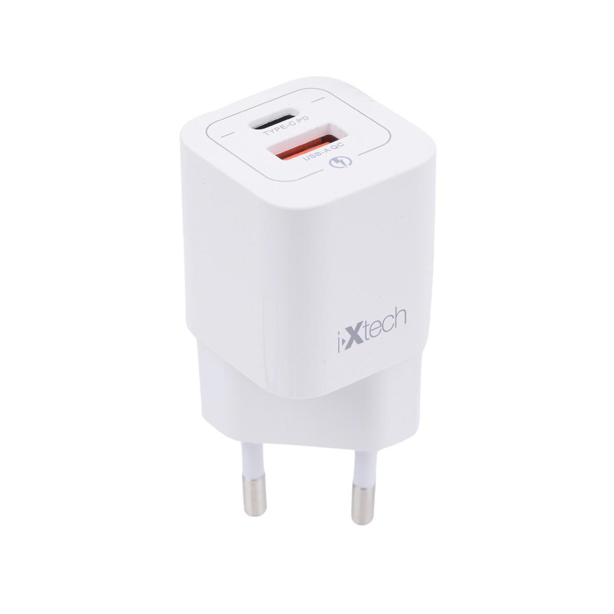 Ixtech IX-HC1 Universal Kablolu 33 W Hızlı Şarj Aleti Beyaz