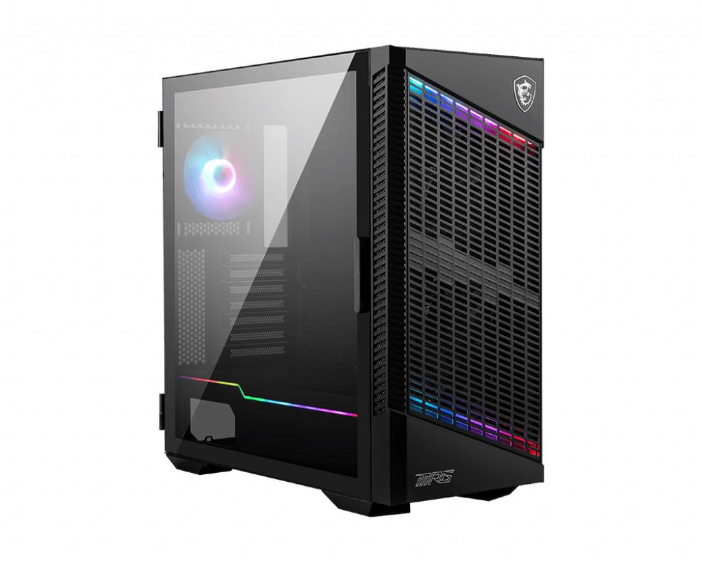 Msi Mpg Velox 100P RGB Mesh 4 Fanlı Siyah Dikey Kullanım ATX Oyuncu Bilgisayar Kasası