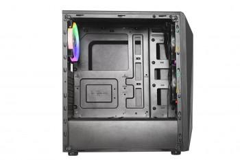 Hiper Lux Gaming RGB Mesh 3 Fanlı Siyah Dikey Kullanım ATX Bilgisayar Kasası