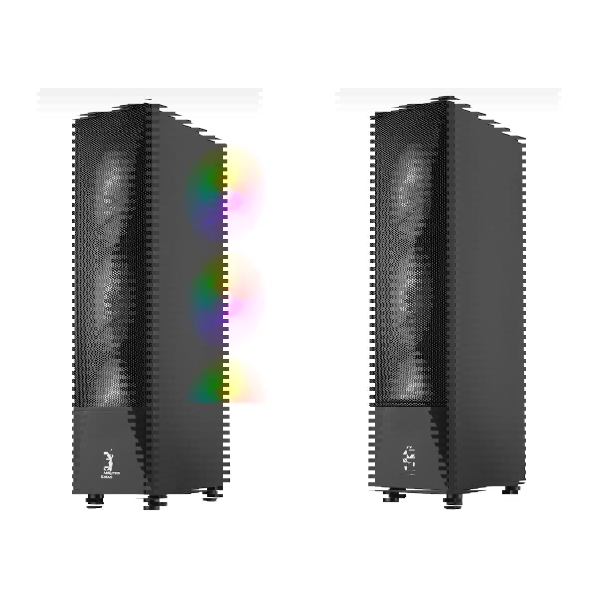 Game Master Game Master R13 RGB Mesh 4 Fanlı Siyah Dikey Kullanım ATX Bilgisayar Kasası