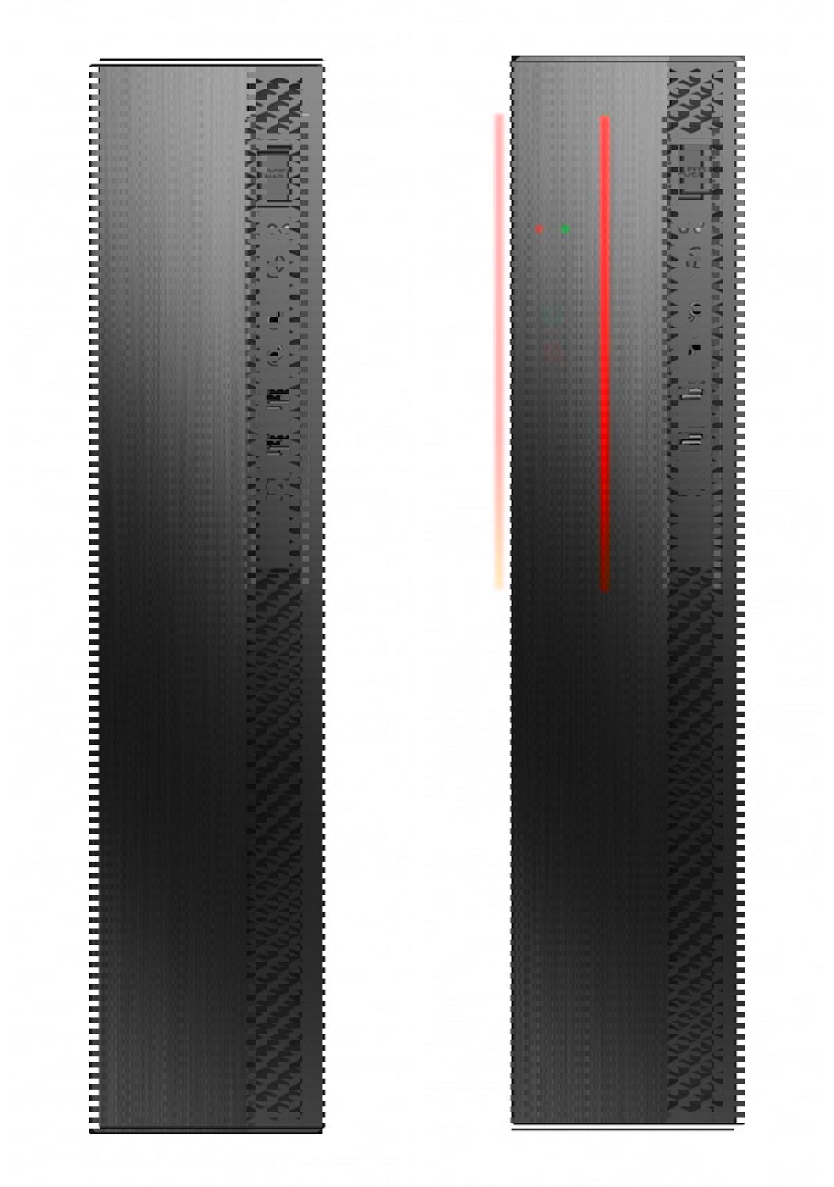 Officecase Thinker 6011 2 Fanlı Siyah Dikey Kullanım ATX Bilgisayar Kasası