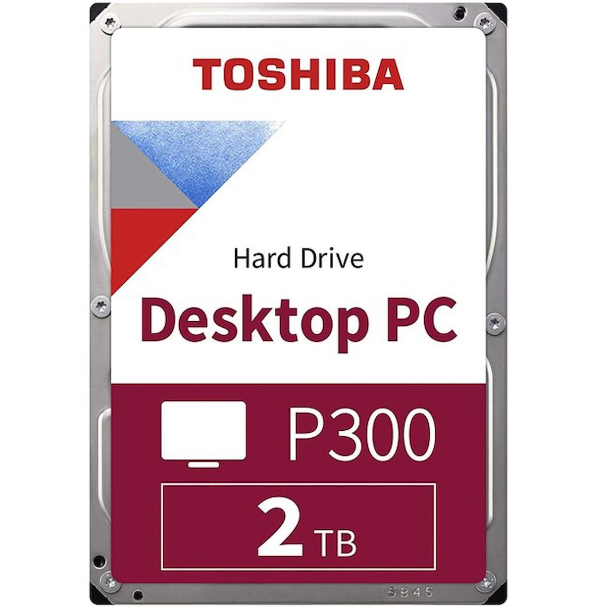 Toshiba P300 HDWD320UZSVA 2 TB 3.5 inç 7200 RPM 256 MB SATA 3.0 PC Harddisk