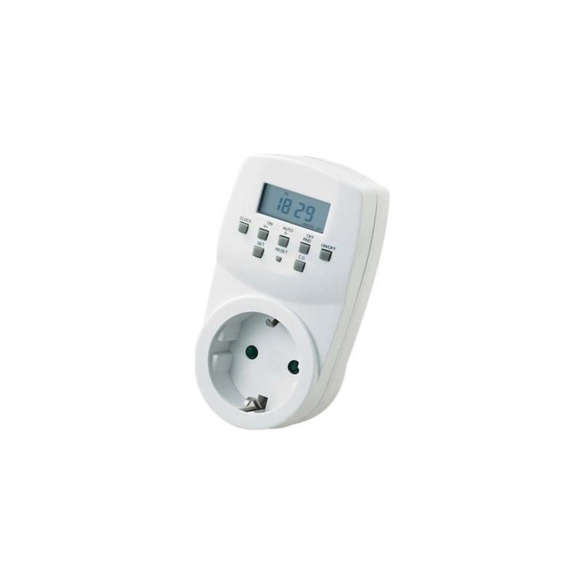 Horoz İç Mekan Tekli Elektrik Prizi Beyaz