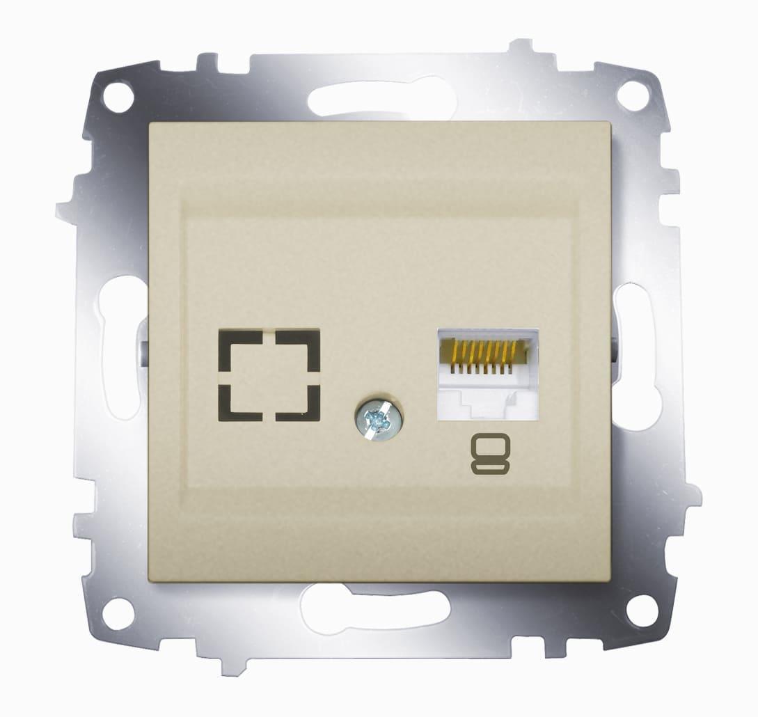 Elbi Zena Çerçeveli İç Mekan 10'lu Priz Gri