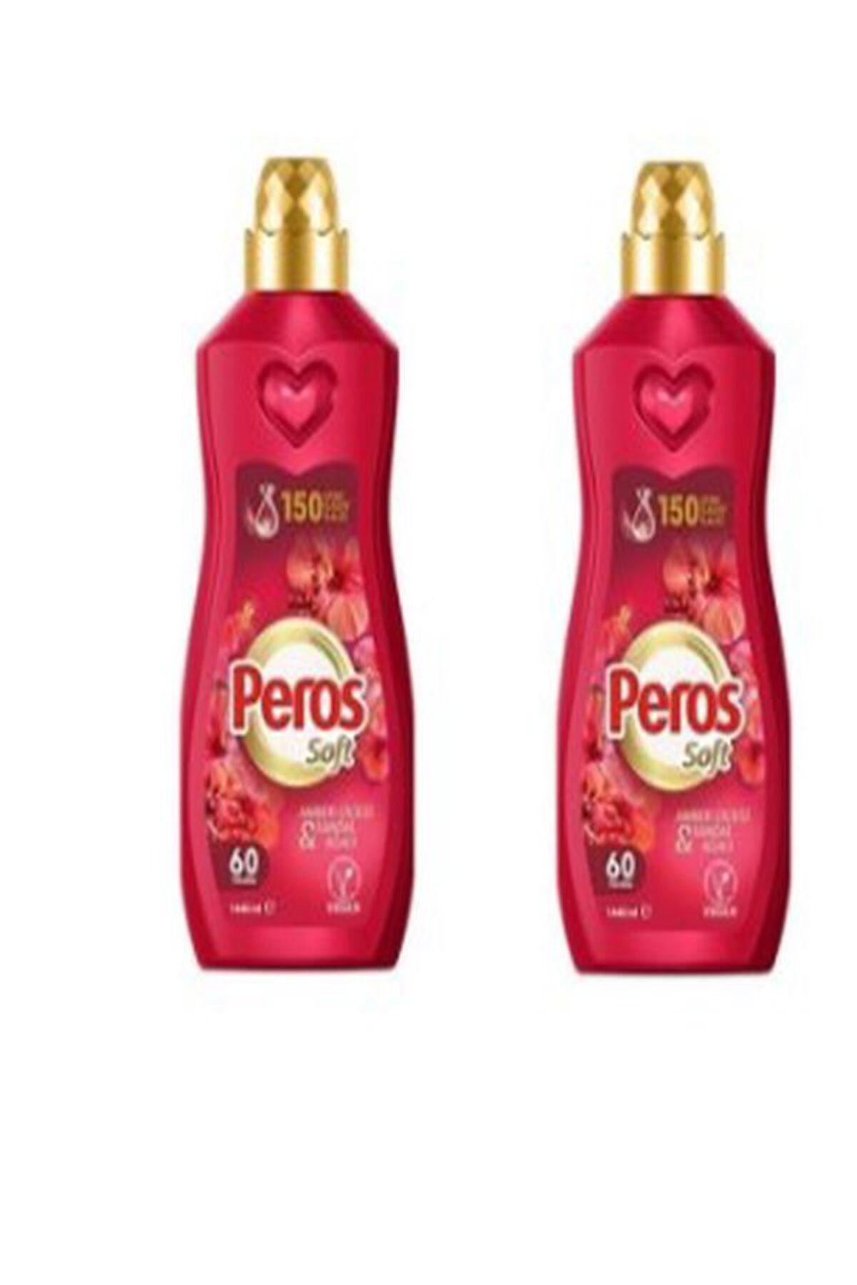 Peros Konsantre Amber - Sandal Ağacı 60 Yıkama Yumuşatıcı 2 x 1.44 lt