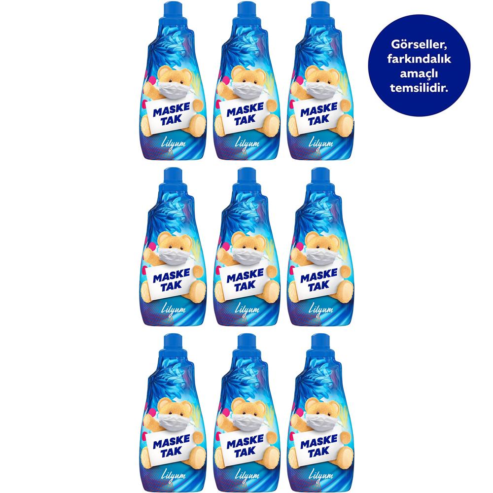Yumoş Extra Konsantre Lilyum 60 Yıkama Yumuşatıcı 9 x 1.44 lt