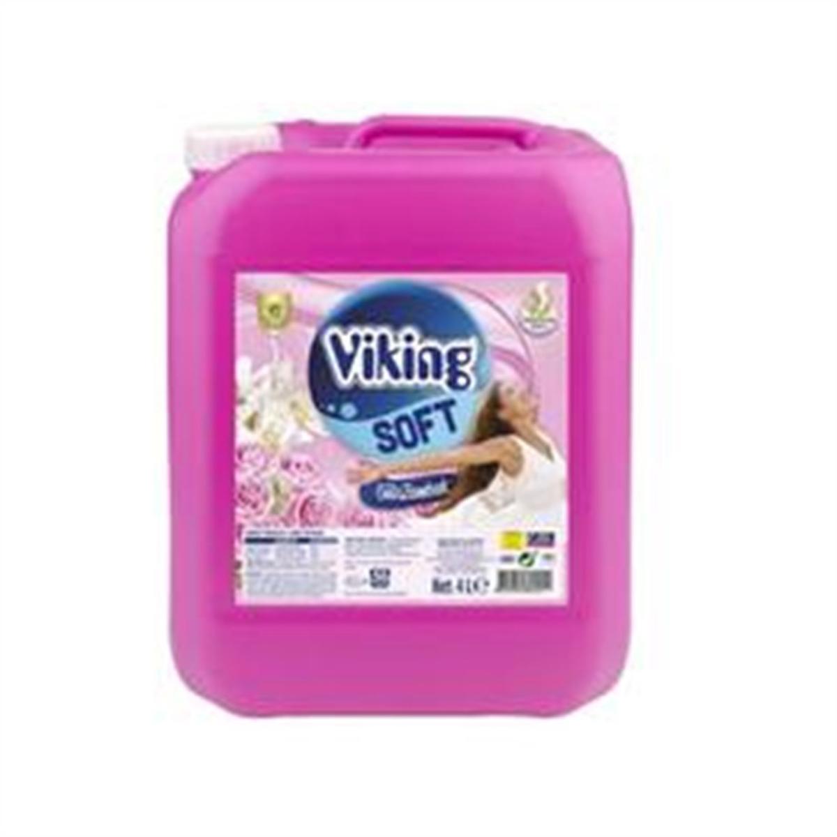 Viking Soft Romantik Gül - Zambak 50 Yıkama Yumuşatıcı 5 lt
