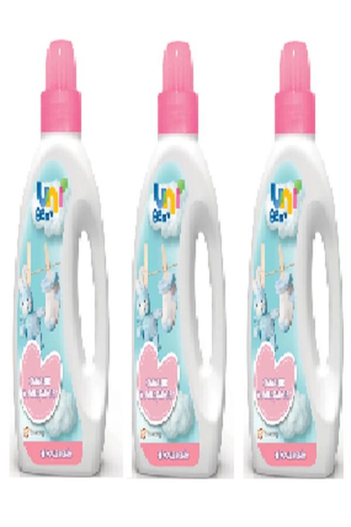 Uni Baby 60 Yıkama Bebek Çamaşır Yumuşatıcı 3 x 1.5 lt
