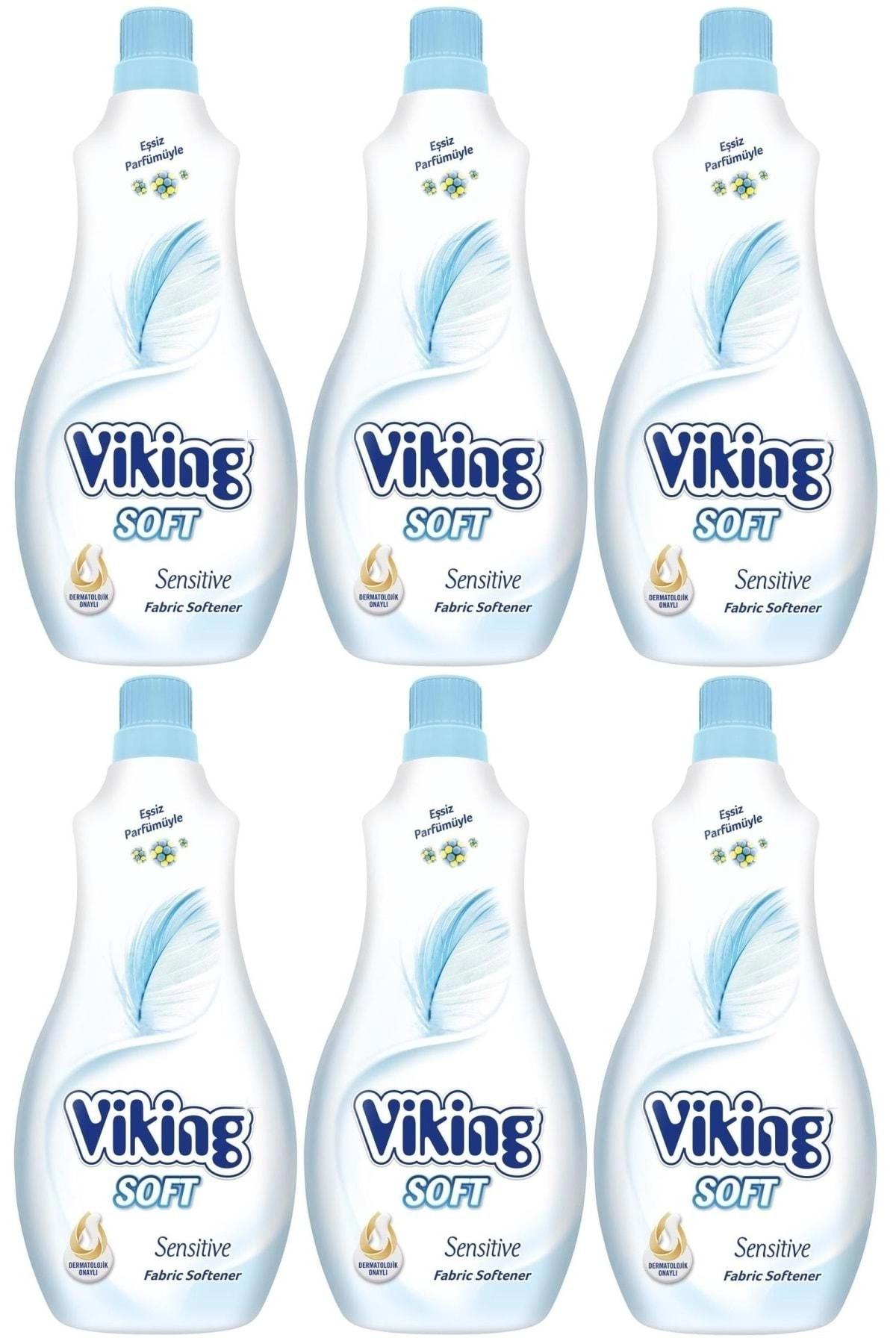 Viking Soft Sensitive Konsantre 60 Yıkama Yumuşatıcı 6 x 1.5 lt
