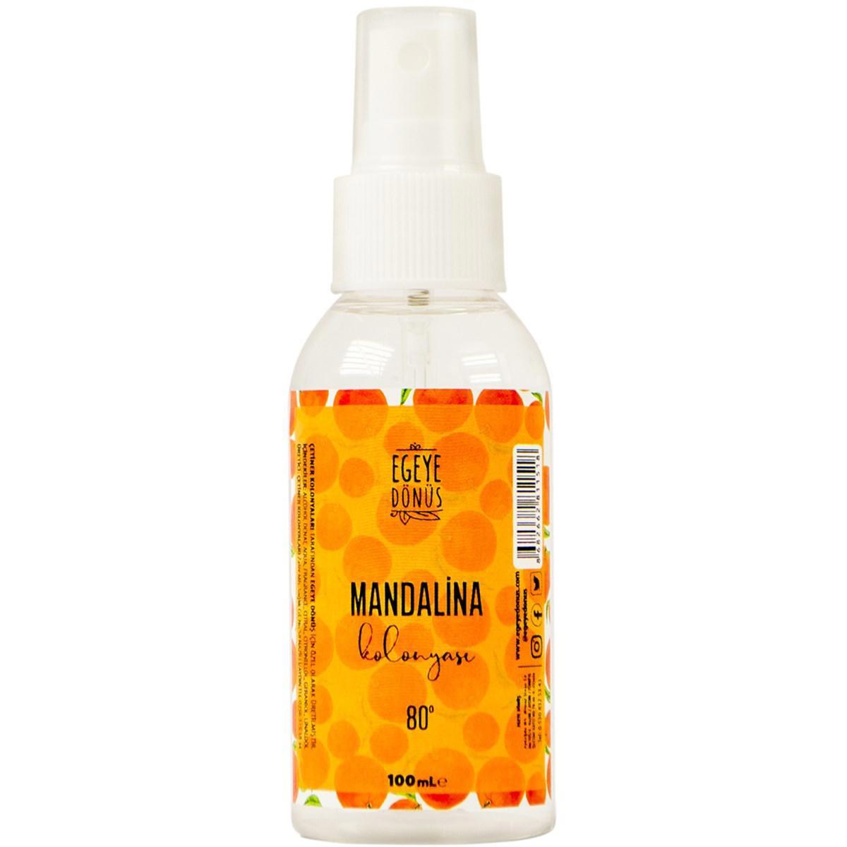 Egeye Dönüş Mandalina Sprey Kolonya 100 ml