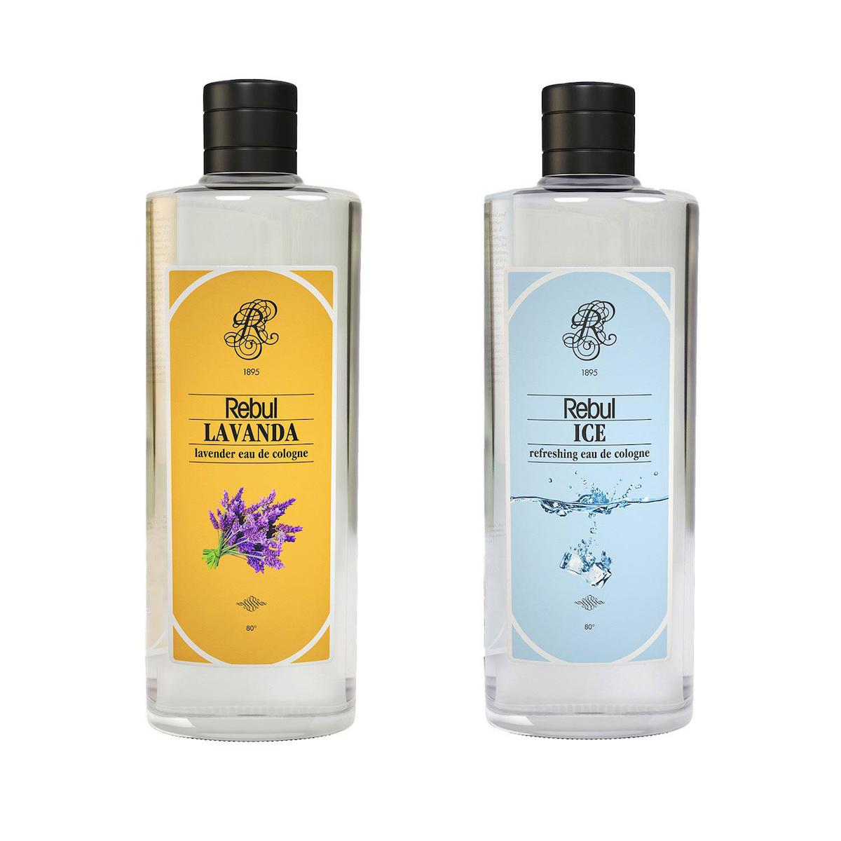 Rebul Lavanta - Limon Cam Şişe Kolonya 250 ml 2'li