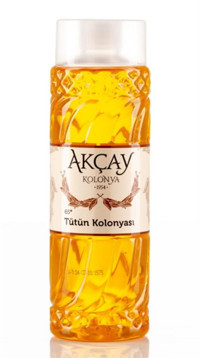 Akçay Tütün Cam Şişe Kolonya 400 ml