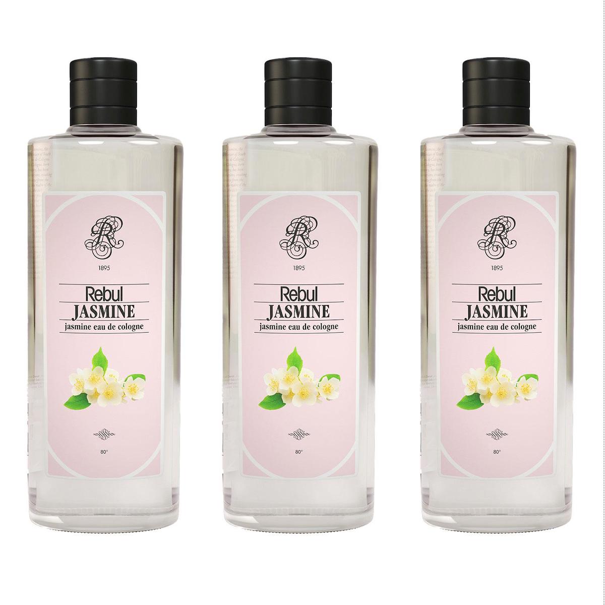 Rebul Jasmine Cam Şişe Kolonya 250 ml 3'lü