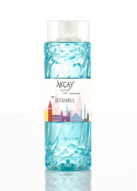 Akçay Çiçeksi Cam Şişe Kolonya 400 ml