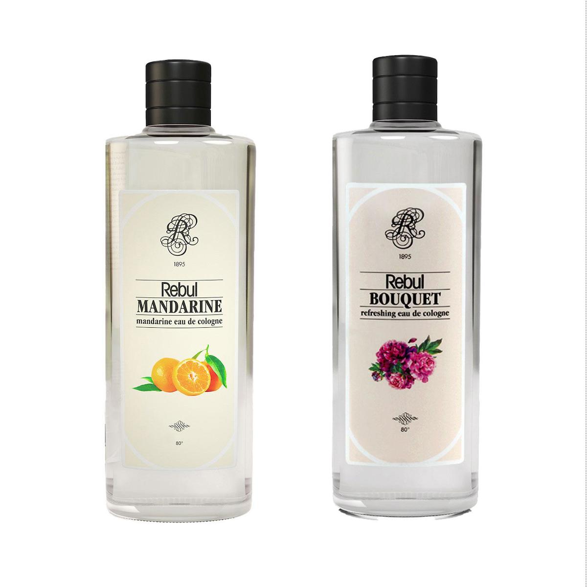 Rebul Bouquet - Mandalina Cam Şişe Kolonya 250 ml 2'li