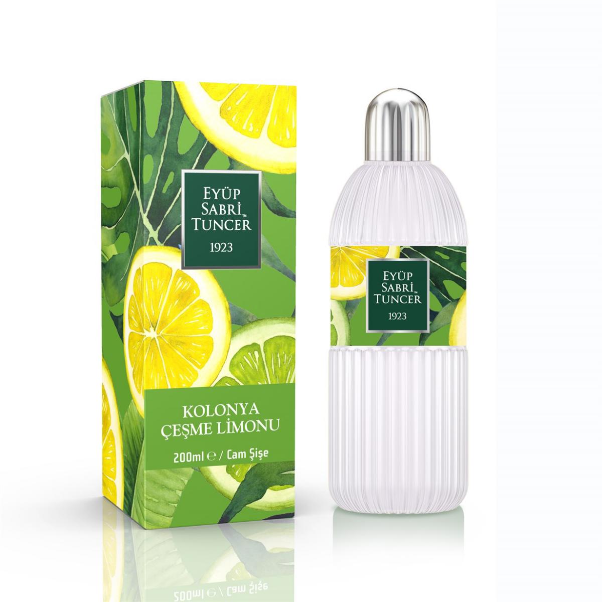 Eyüp Sabri Tuncer Çeşme Limonu Cam Şişe Kolonya 200 ml