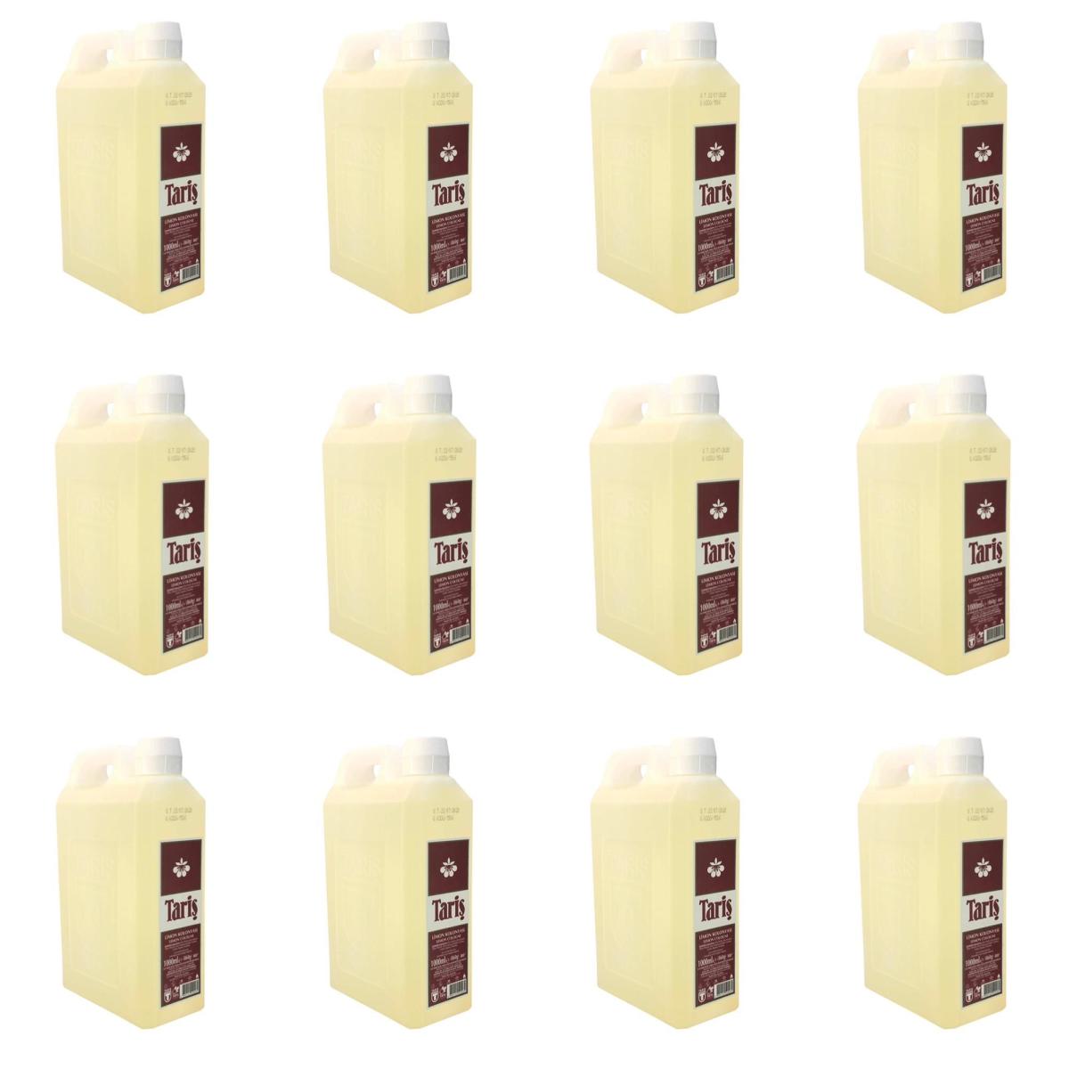 Tariş Limon Kolonya 1 lt 12'li