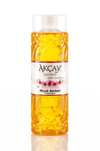 Akçay Amber Cam Şişe Kolonya 400 ml