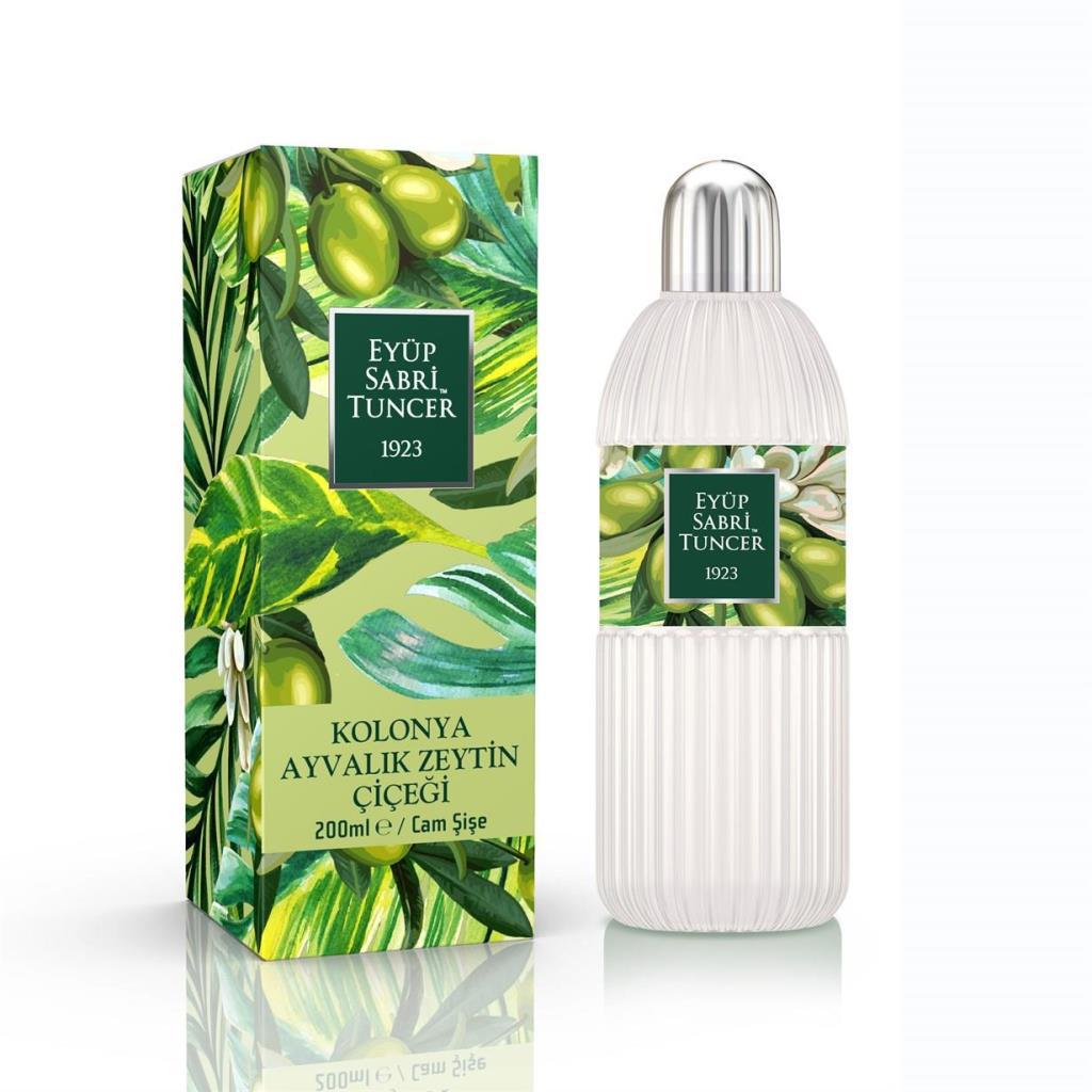 Eyüp Sabri Tuncer Zeytin Çiçeği Cam Şişe Kolonya 200 ml
