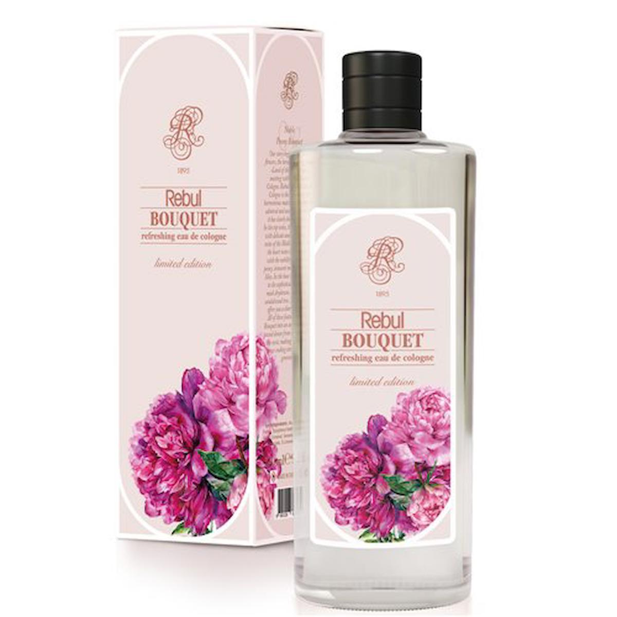 Rebul Çiçeksi Cam Şişe Kolonya 270 ml 4'lü