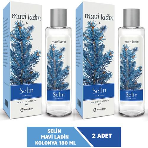 Selin Mavi Ladin Kolonya 180 ml 2'li