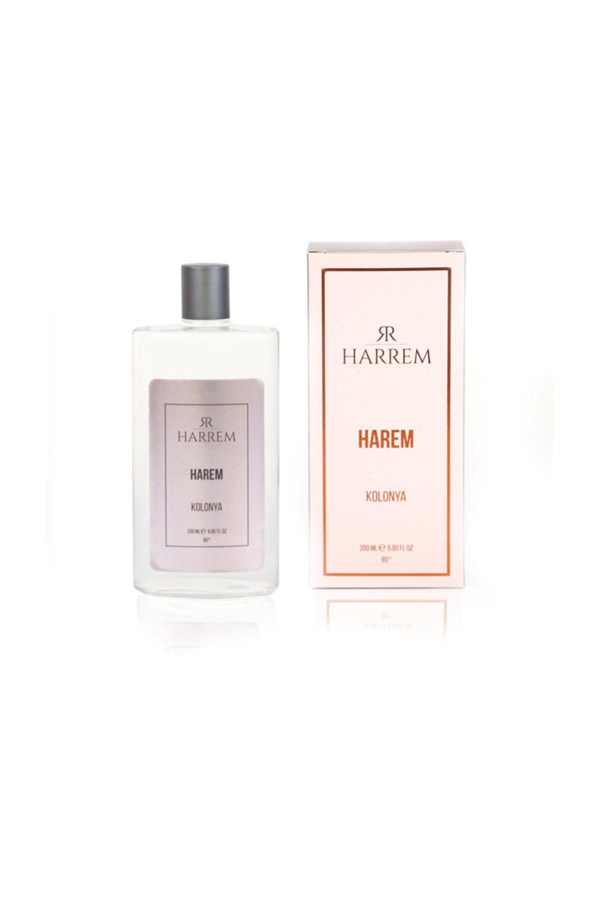 Harrem Amber Cam Şişe Kolonya 200 ml