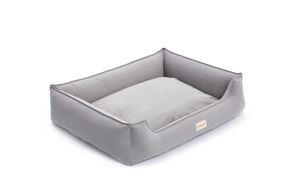 Pet Comfort Delta Leo 11 L Büyük Irk İç Mekan Köpek Yatağı Gri