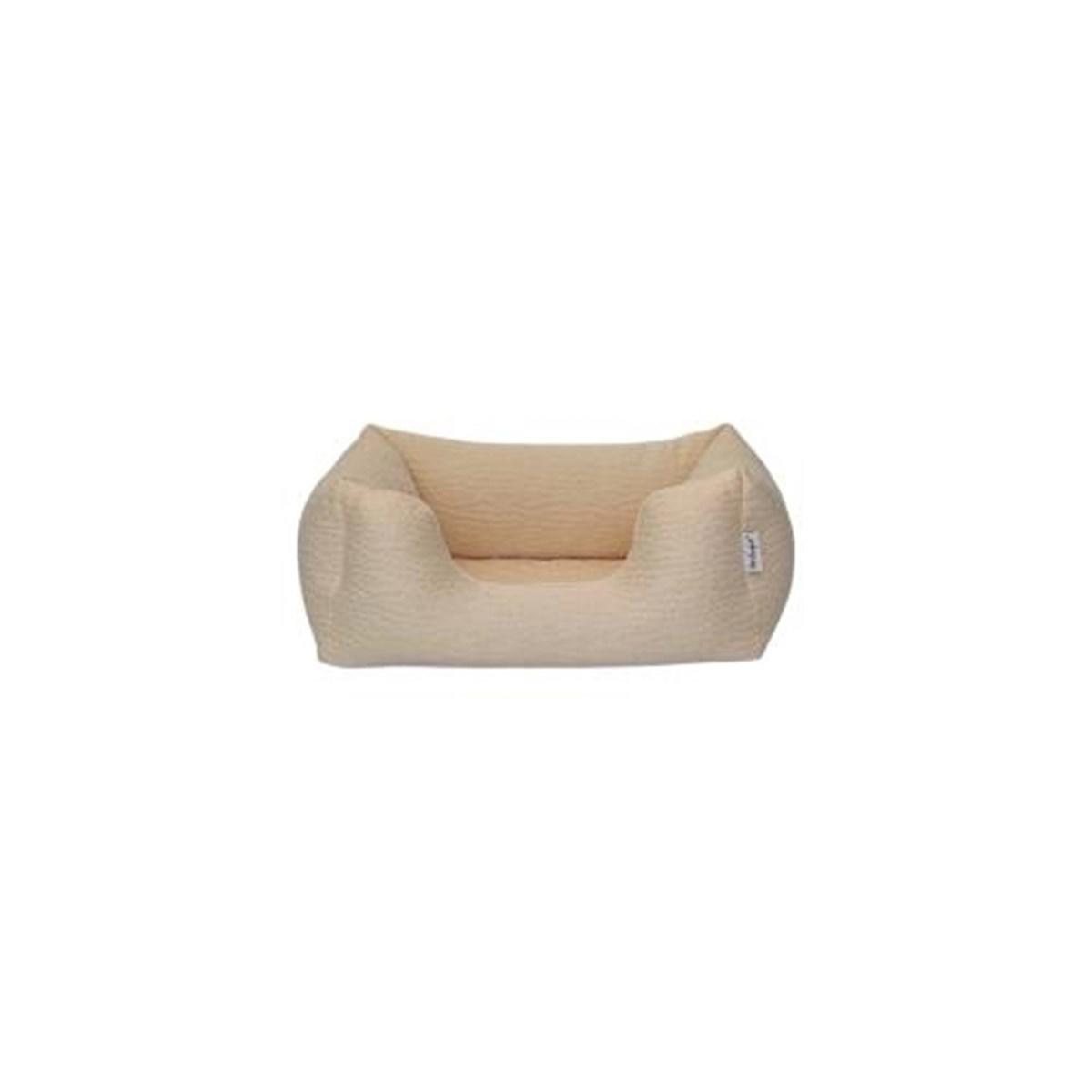 Pet Comfort Yıkanabilir Küçük Irk İç Mekan Köpek Yatağı Ekru