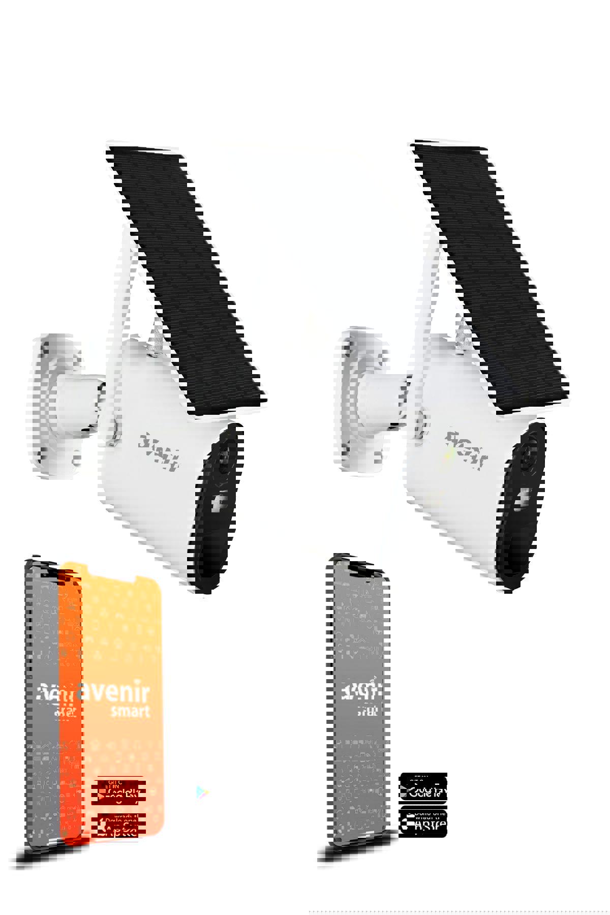 Avenir AV-S430 Ethernet Mini Güneş Enerjili Sim Kartlı 1 Kameralı Dış Mekan Kablosuz Güvenlik Kamerası