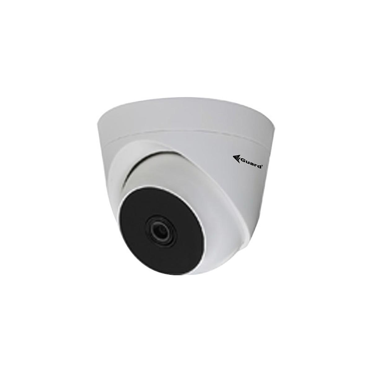 Vguard VG-254A-DF Ethernet Mini 1 Kameralı 360 Derece Dönen Gece Görüşlü İç Mekan Kablolu Güvenlik Kamerası