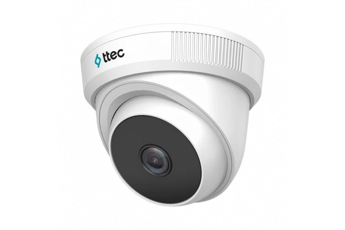 Ttec TTEC ATP-2020S/O Ethernet Mini 1 Kameralı 360 Derece Dönen Gece Görüşlü İç Dış Mekan Kablolu Güvenlik Kamerası