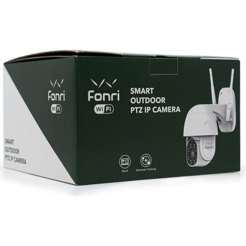 Fonri tv-9825a-2mp Ethernet Mini 1 Kameralı 360 Derece Dönen Gece Görüşlü Dış Mekan Kablosuz Güvenlik Kamerası