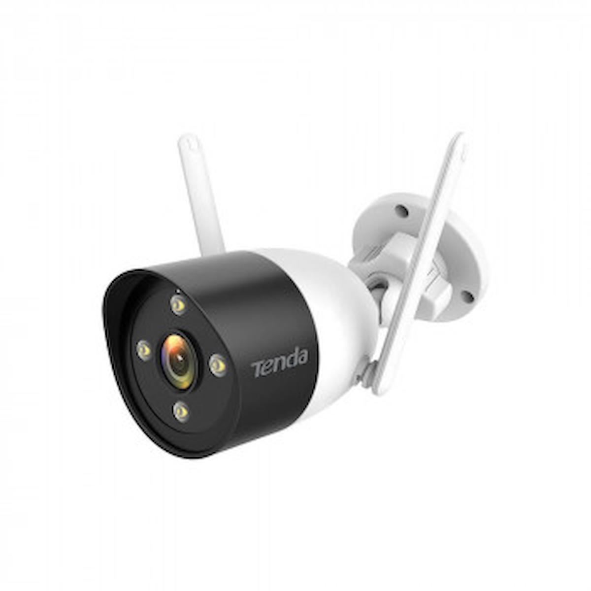 Tenda CT6-WCA Ethernet Mini 1 Kameralı 360 Derece Dönen Gece Görüşlü IP Dış Mekan Kablolu Güvenlik Kamerası
