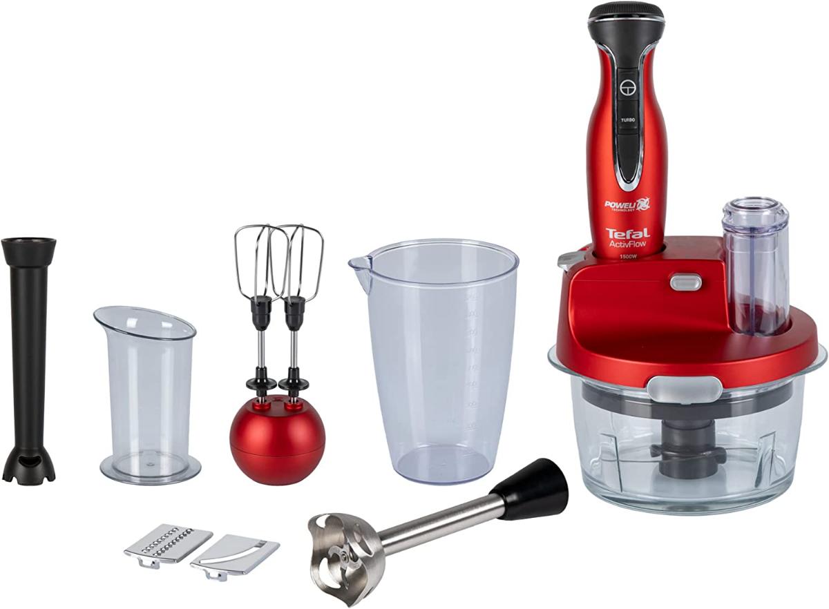 Tefal Multiblender Hb200830 900 ml Turbolu Çift Bıçaklı Blender Seti Siyah