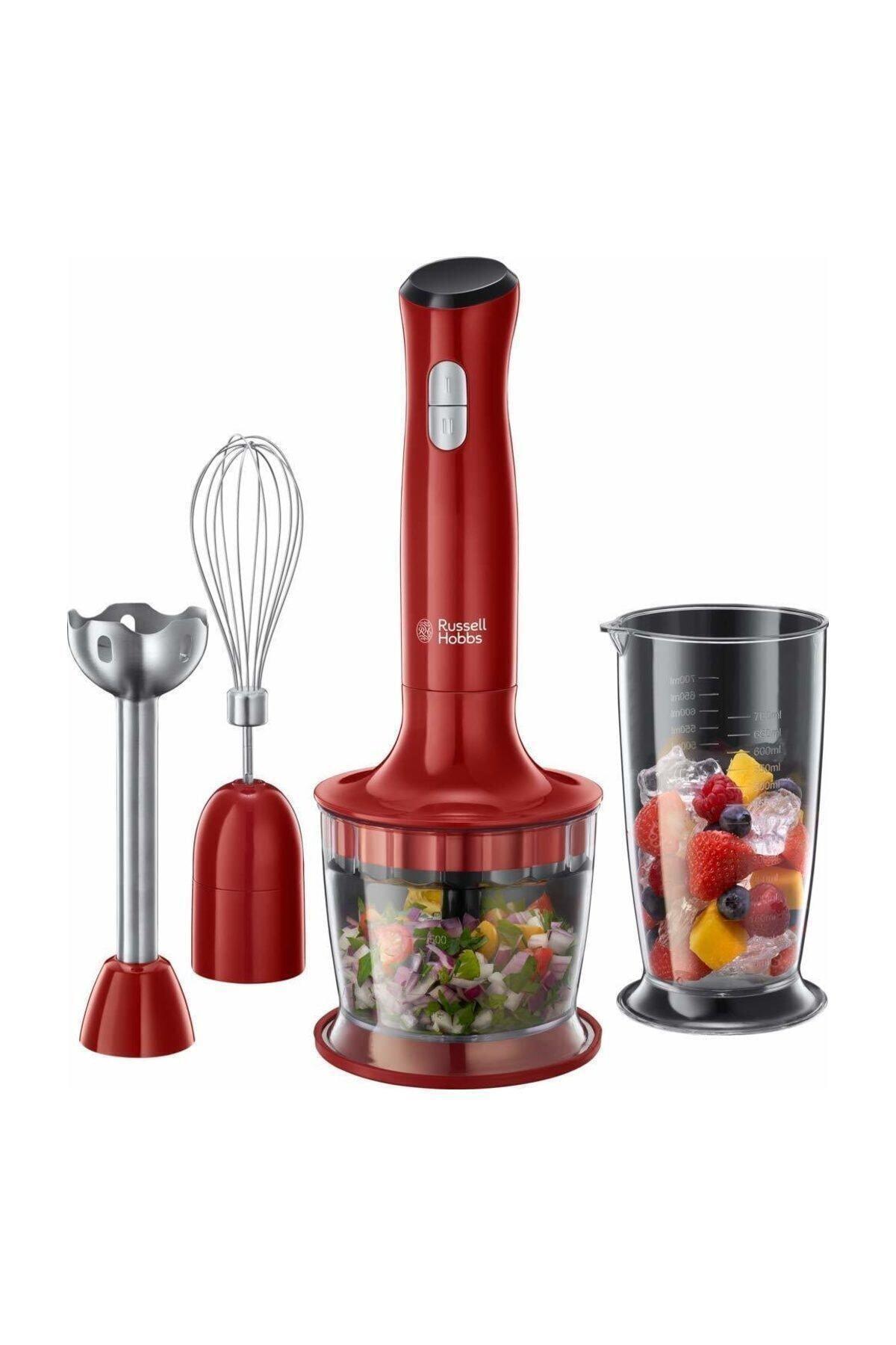 Russell Hobbs 24700-56 Desire 700 ml Turbolu 4 Bıçaklı Sürahili Blender Kırmızı
