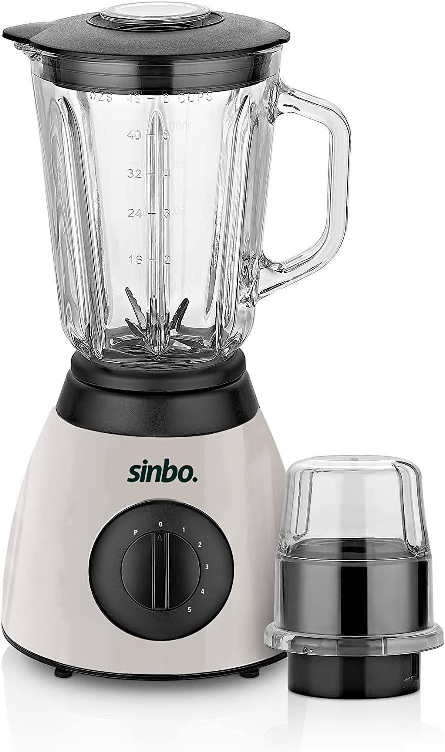 Sinbo Shb-3113 1.5 lt Turbolu 6 Bıçaklı Sürahili Blender Kırmızı