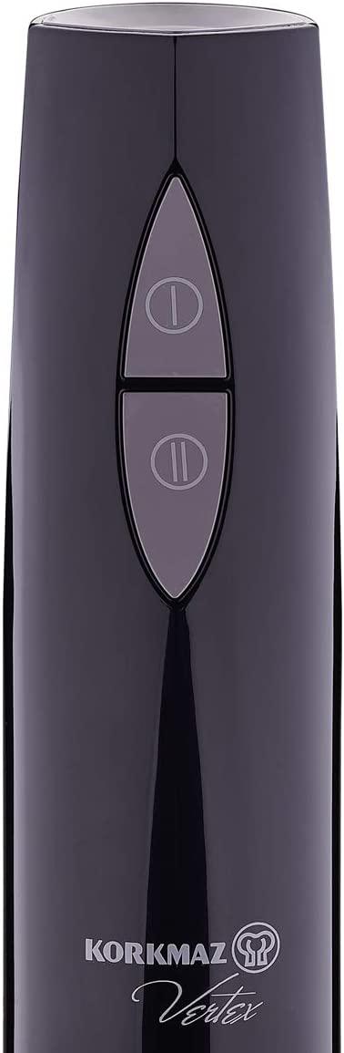 Korkmaz Mia Mega A447 1 lt Çift Bıçaklı El Blender Siyah