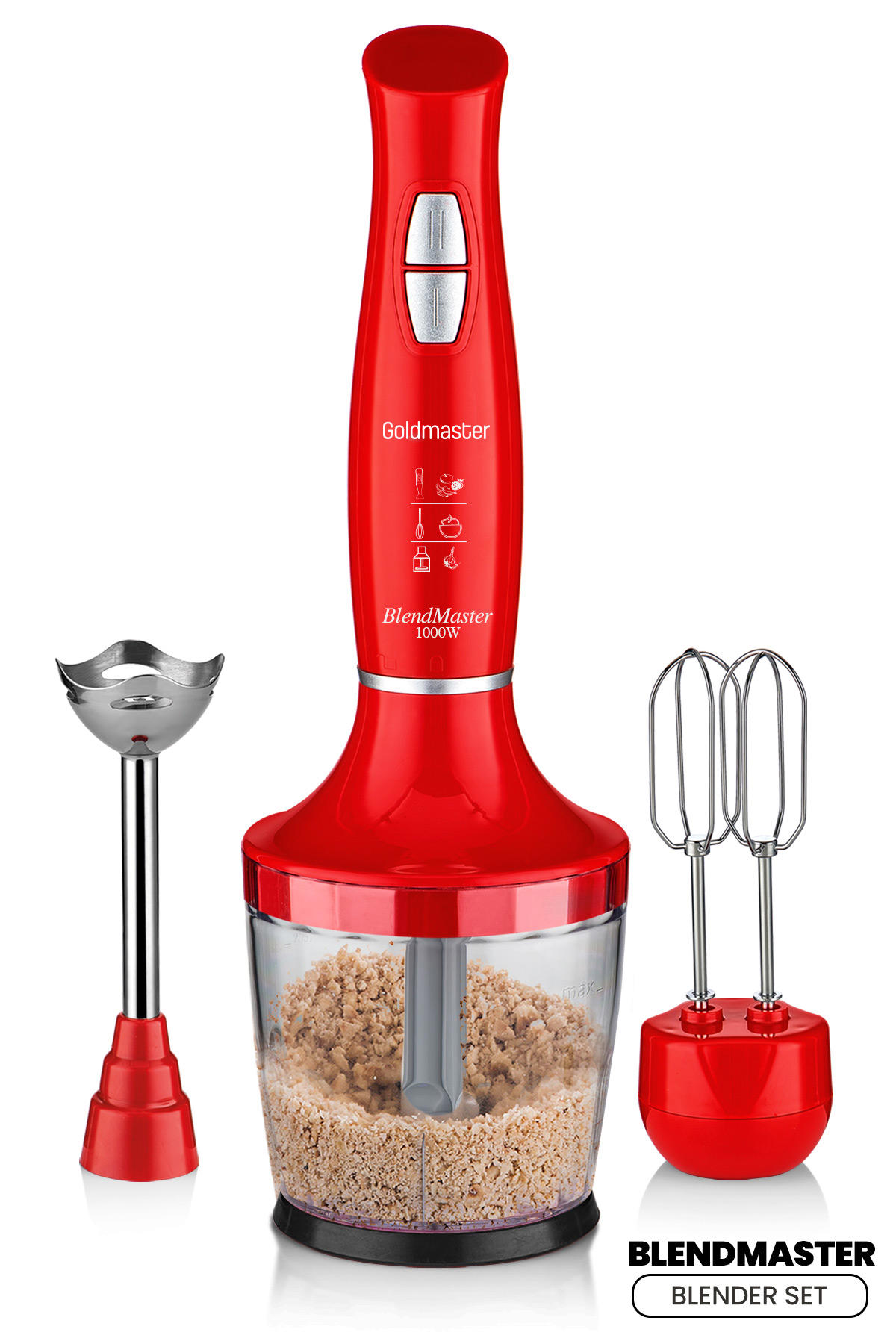 Goldmaster BlendMaster Blender Seti Pembe
