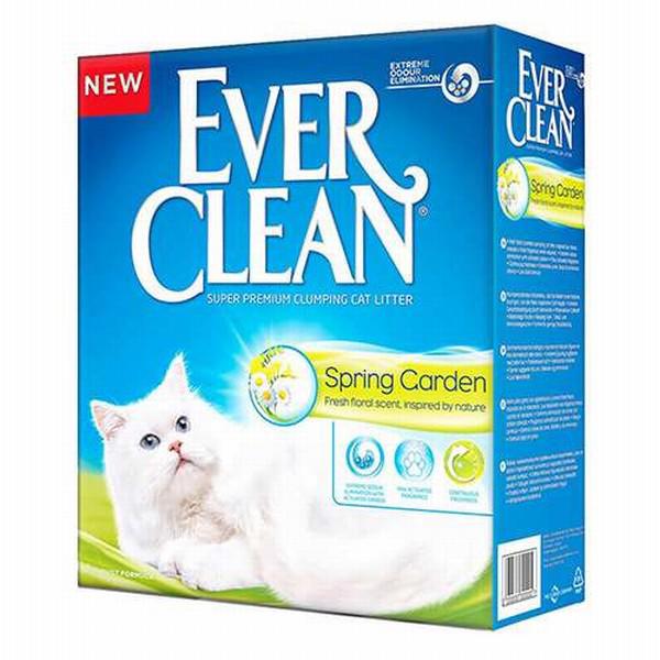 Ever Clean Çiçek Kokulu Topaklanan Kalın Taneli Aktif Karbonlu Kedi Kumu 2 x 10 lt
